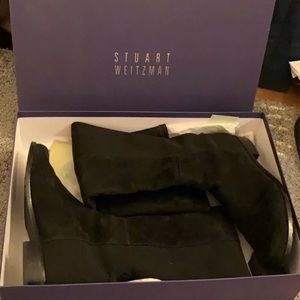 Black Stuart Weitzman over the knee boots 5050 9